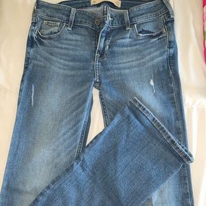 Hollister boot cut jeans.
